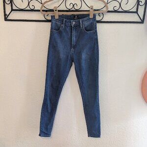 Just Black Skinny Blue Jeans | Size 26